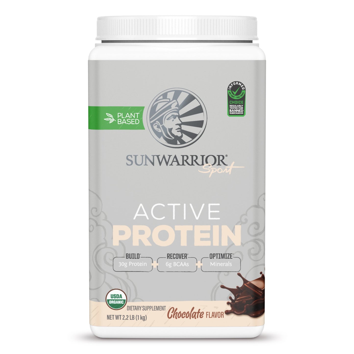 Sunwarrior Organic Active Protein - Chocolate