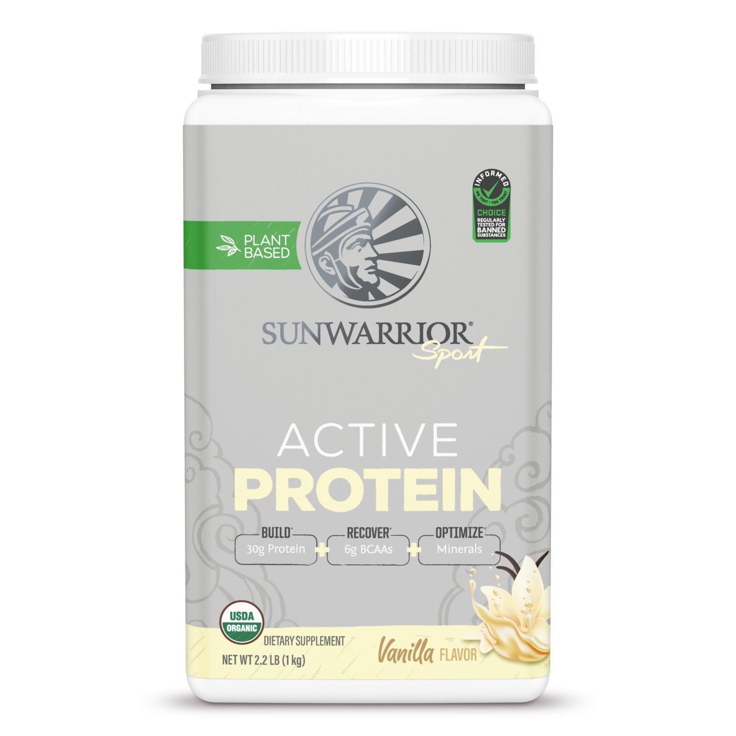 Sunwarrior Organic Active Protein - Vanilla
