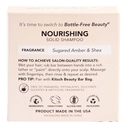 Kitsch Castor Oil Nourishing Solid Shampoo
