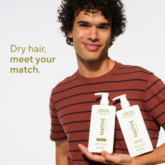 Native Moisturizing Shampoo - Desert Grass & Sandalwood