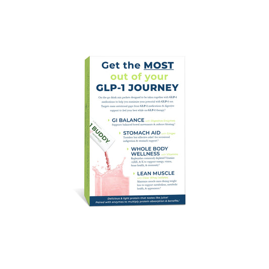 Dr. Stephanie's GLP-1 Buddy Sugar Free Drink Mix - Strawberry