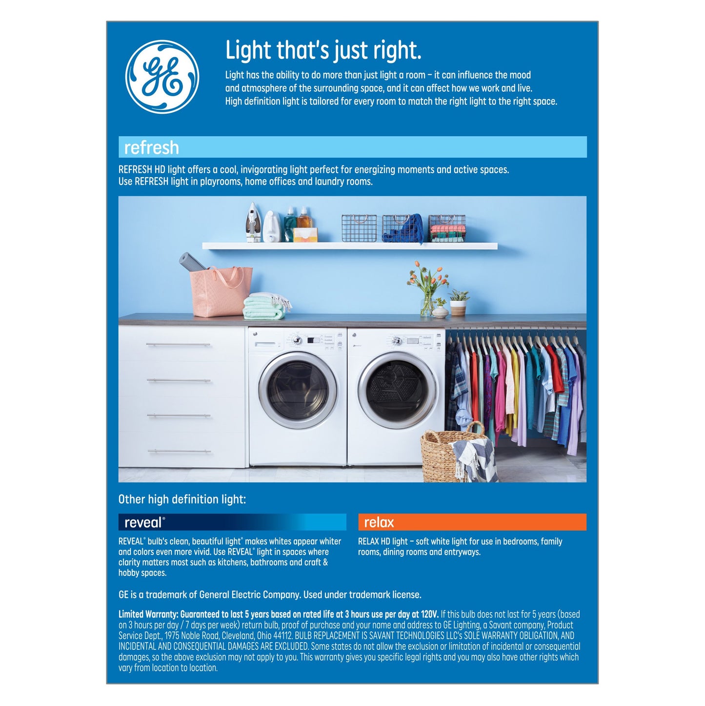 GE Refresh A19 60-Watt HD LED Light Bulbs - Daylight