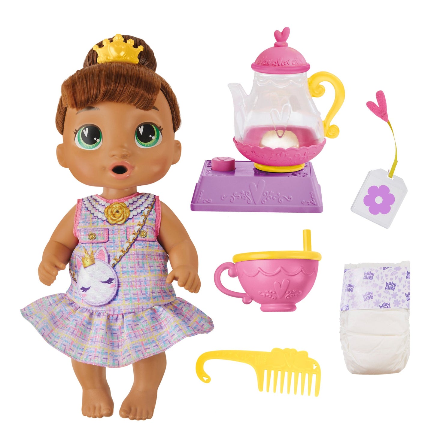 Baby Alive Bubbly Tea Party Sophia Sparkle Doll