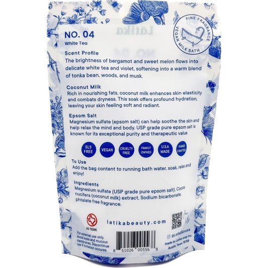 Latika Body Essentials Bath Soak - White Tea