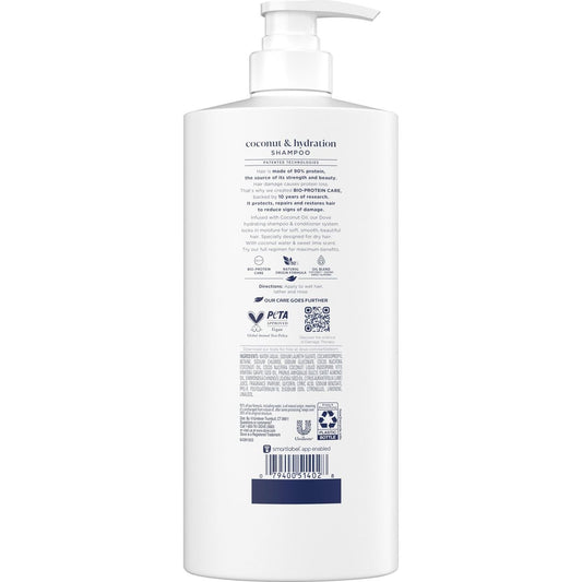 Dove Coconut & Hydration Damage Therapy Shampoo