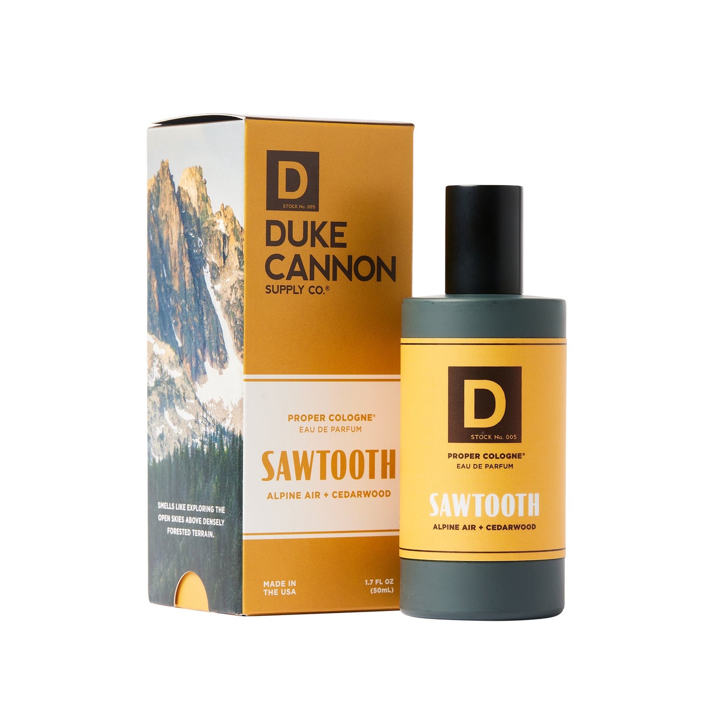 Duke Cannon Proper Cologne Sawtooth - Alpine Air & Cedarwood