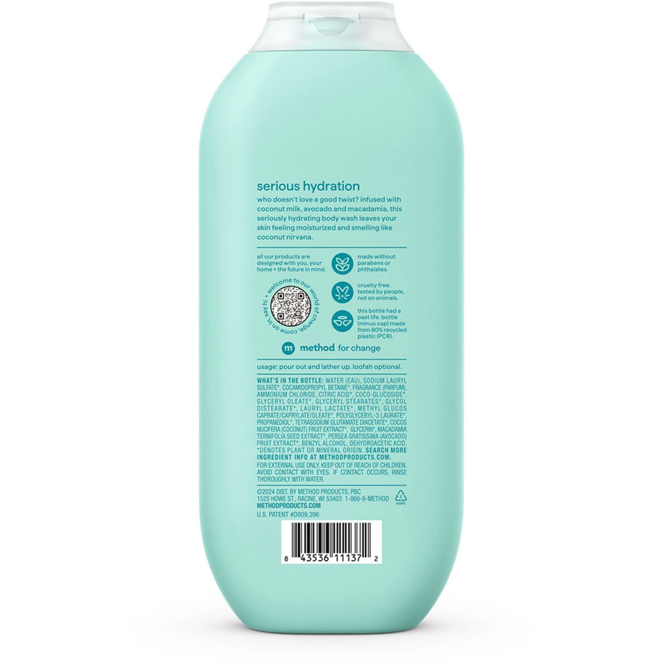 Method Hydrating Body Wash - Coco Twist
