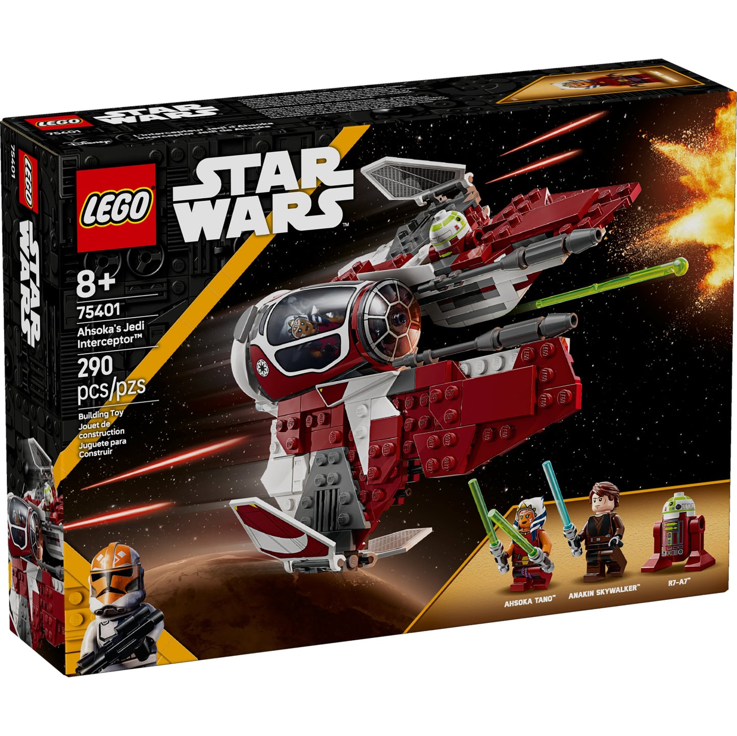 LEGO Star Wars Ahsoka's Jedi Interceptor Set