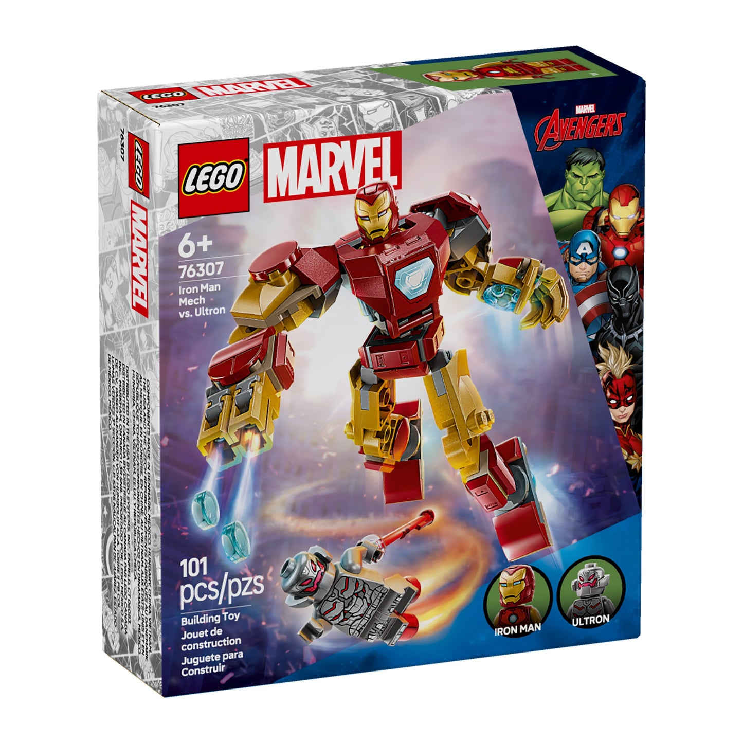 LEGO Marvel Iron Man Mech vs. Ultron Set