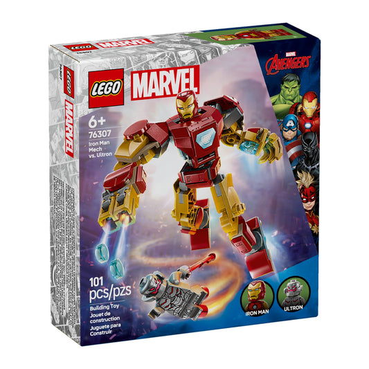 LEGO Marvel Iron Man Mech vs. Ultron Set
