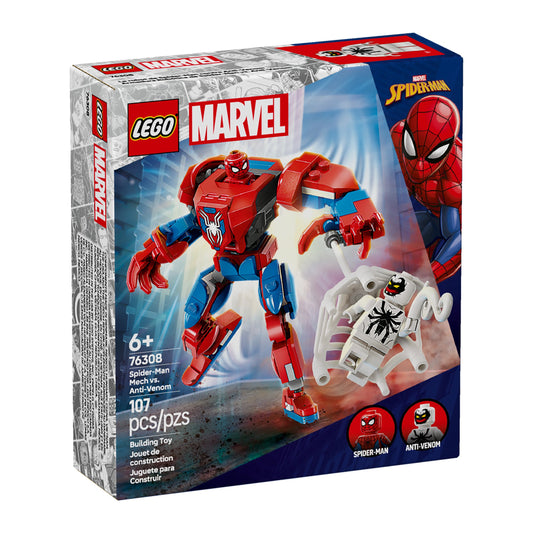 LEGO Marvel Spider-Man Mech vs. Anti-Venom Set