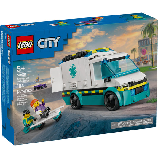 LEGO City Great Vehicles Emergency Ambulance Set