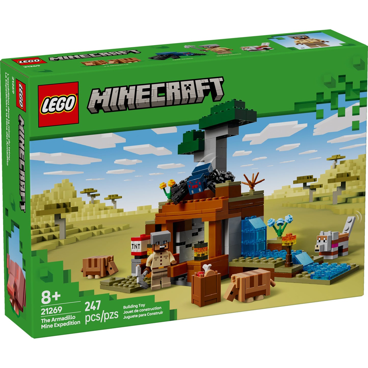LEGO Minecraft The Armadillo Mine Expedition Set