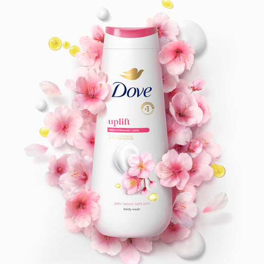 Dove Uplift Body Wash - Sakura Blossom And Yuzu
