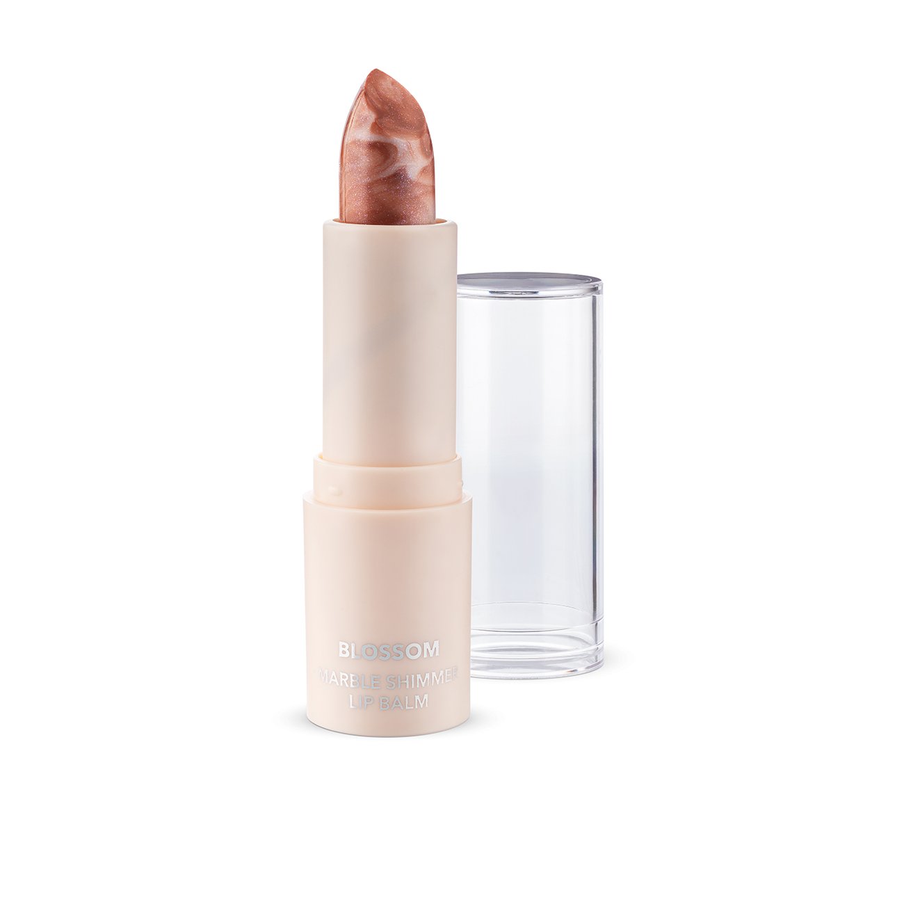 Blossom Shimmer Tinted Lip Balm - Desert Sand