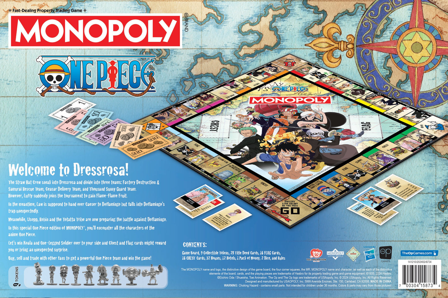 Monopoly One Piece Edition Board Game