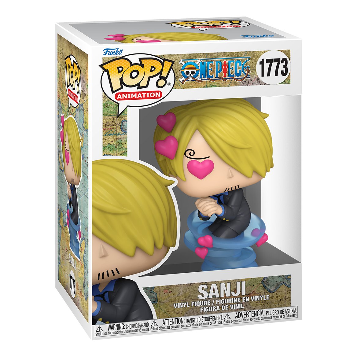 Funko Pop! One Piece Sanji In Love Vinyl Figure