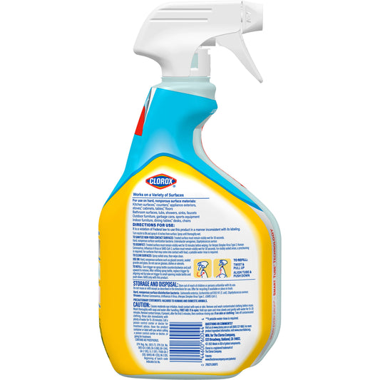 Clorox Disinfecting All Purpose Cleaner Bleach Free - Crisp Lemon