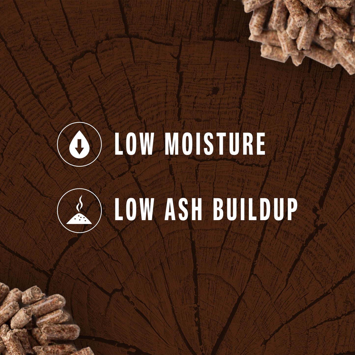 H-E-B 100% Hardwood-Blend Pellets - Post Oak