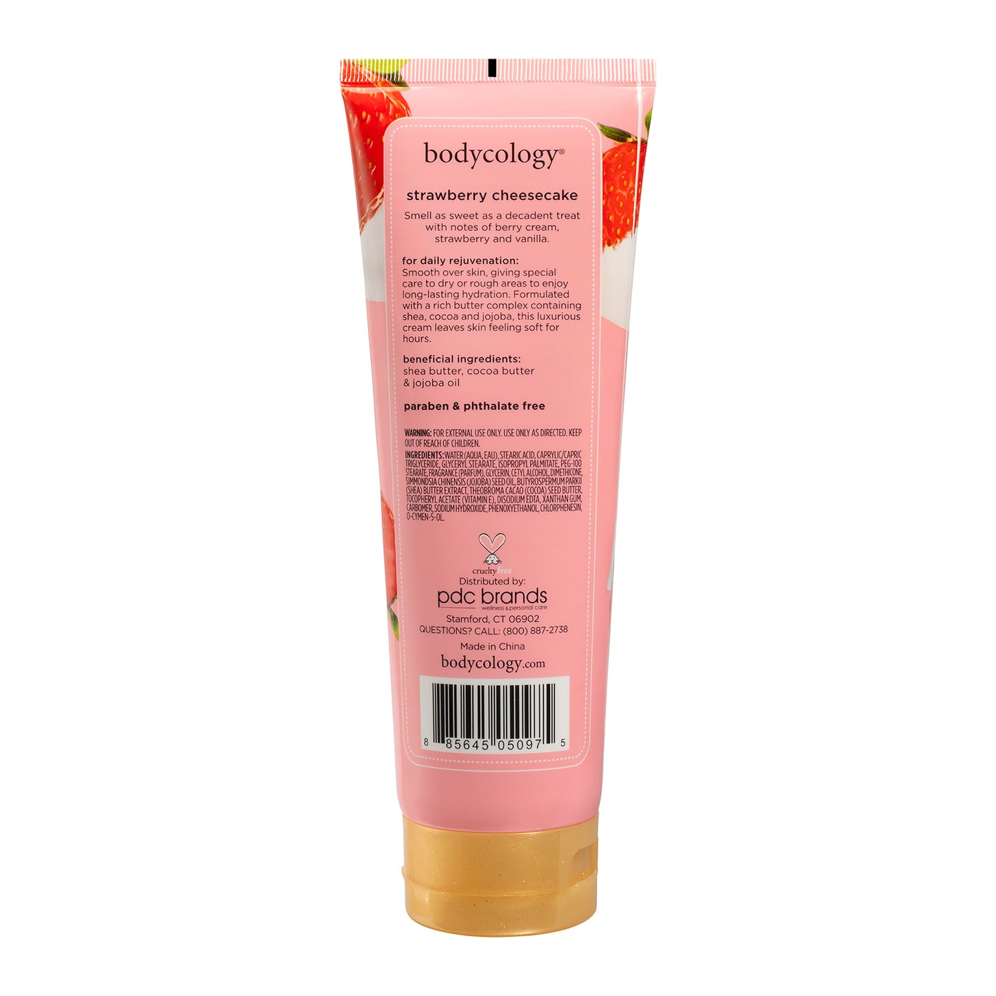Bodycology Body Cream - Strawberry Cheesecake