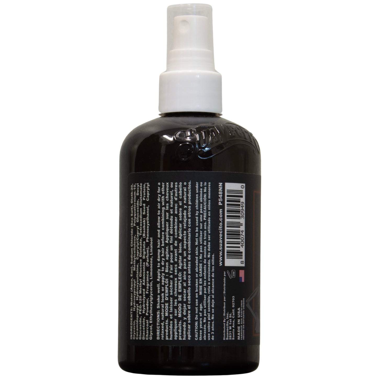 Suavecito Men's Sea Salt Hair Styling Spray