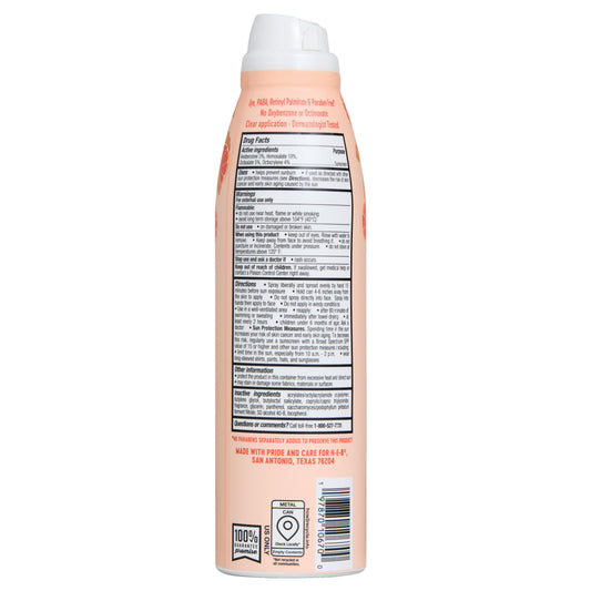 H-E-B Oxybenzone Free Energize Sunscreen Spray - SPF 50