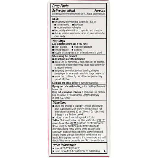 H-E-B No Drip 12hr Relief Nasal Spray