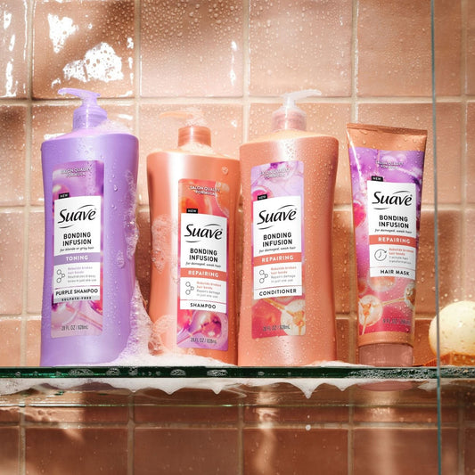 Suave Bonding Infusion Purple Toning Shampoo