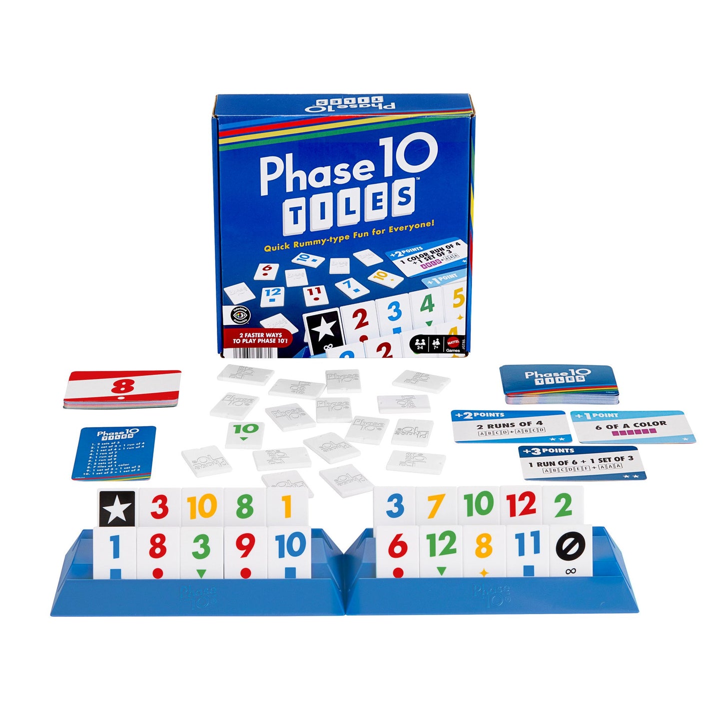 Phase 10 Tiles Family Game