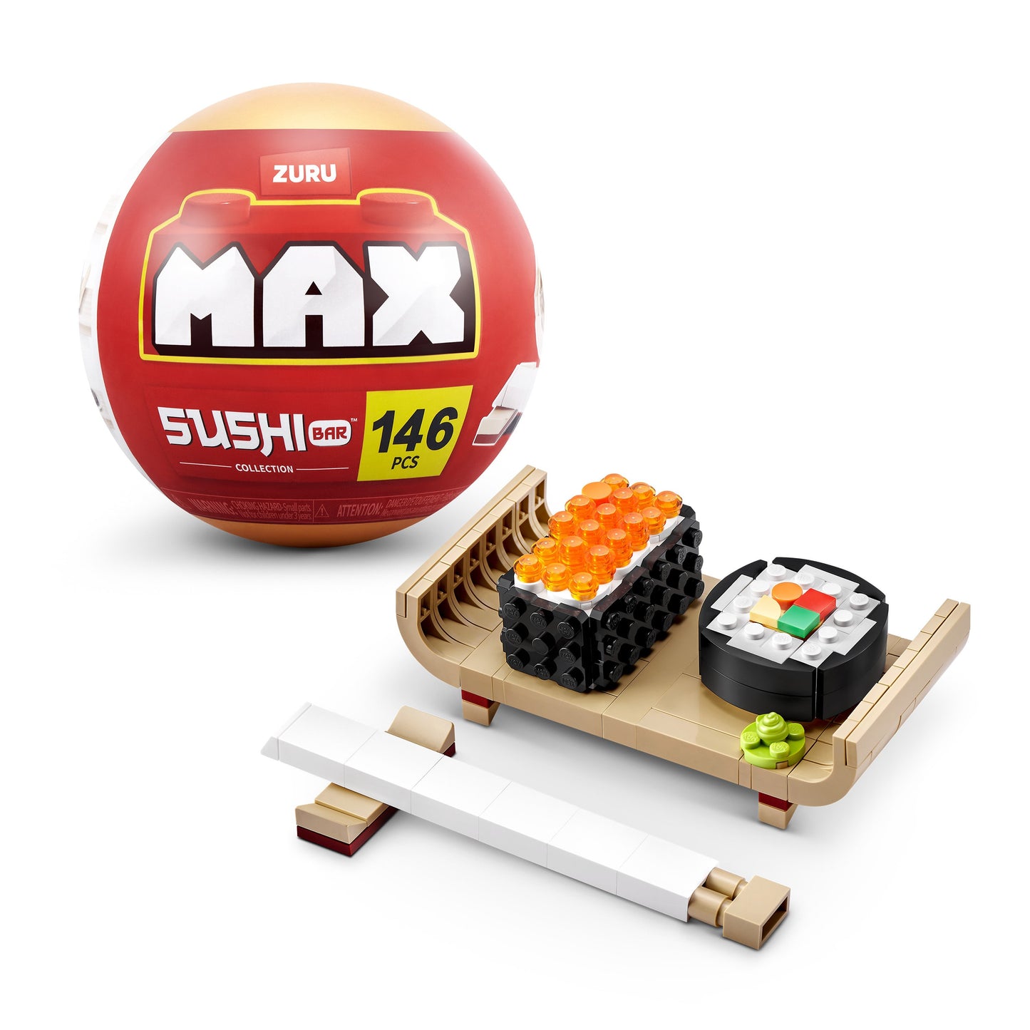 Zuru MAX Sushi Bar Series Building Bricks Capsule