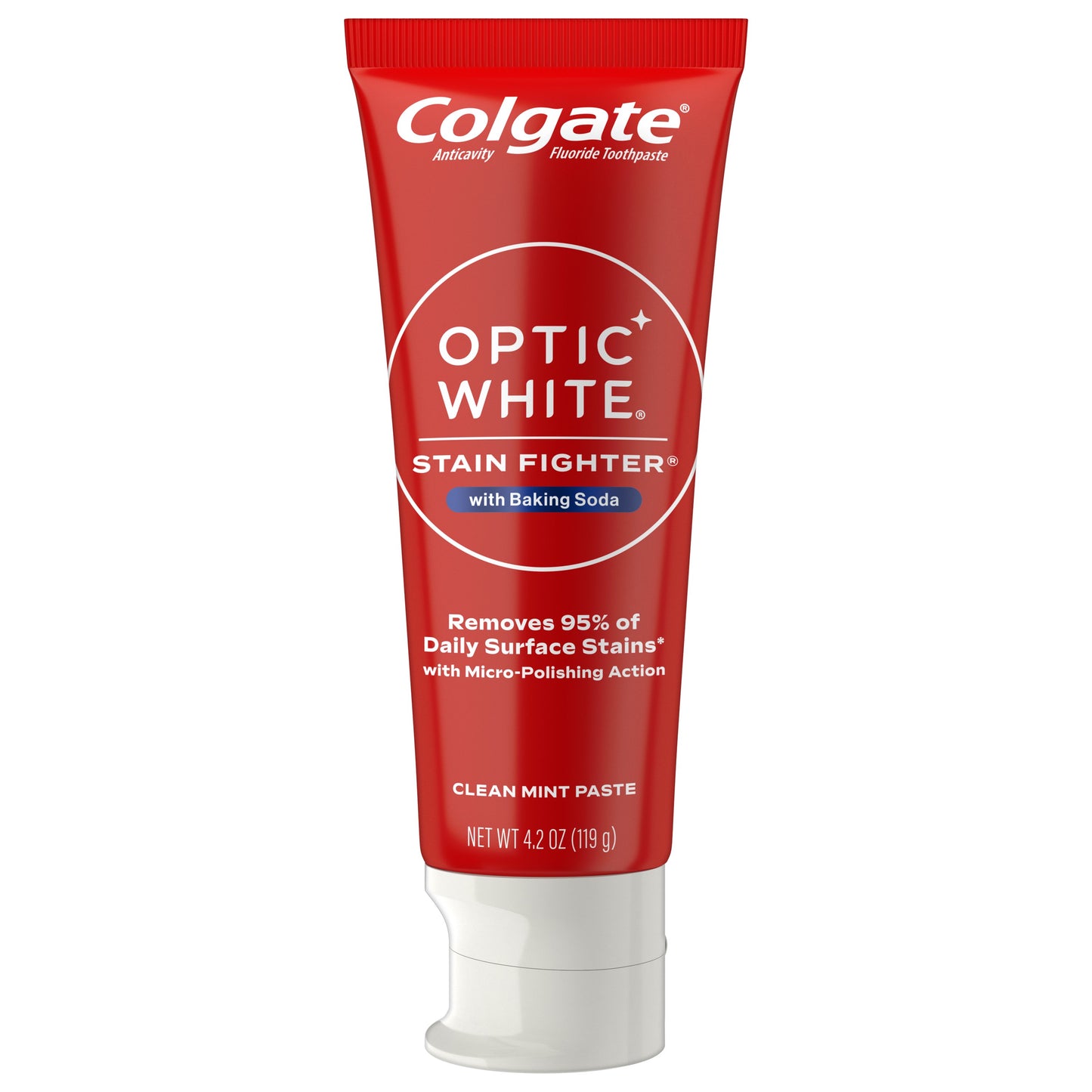 Colgate Optic White Stain Fighter Clean Mint Toothpaste
