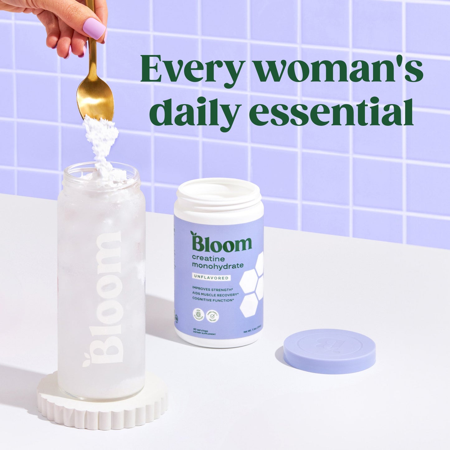 Bloom Creatine Monohydrate - Unflavored
