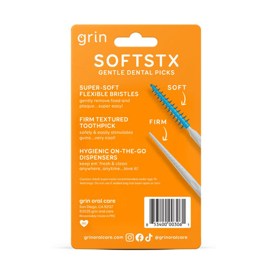 Grin Softstx Soft Dental Picks
