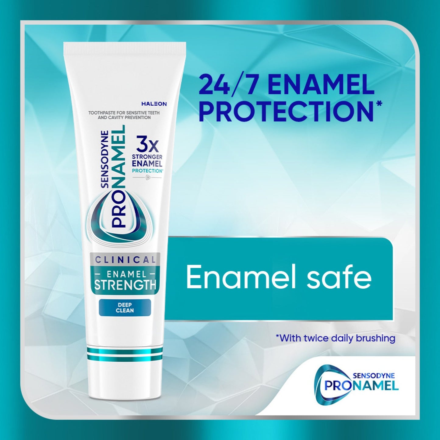 Sensodyne Pronamel Clinical Enamel Strength Toothpaste, Deep Clean