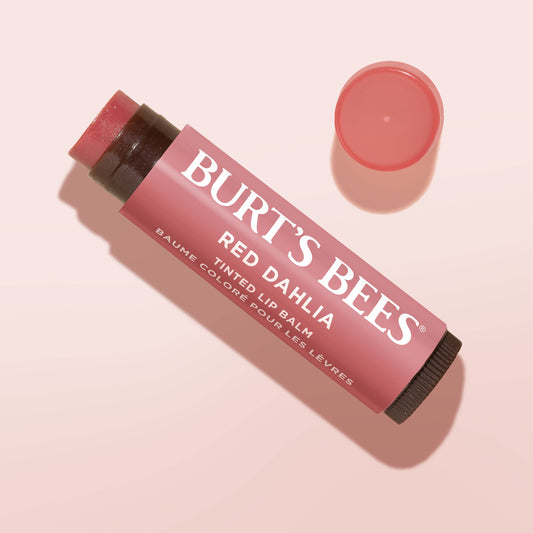 Burt's Bees Tinted Lip Balm - Red Dahlia