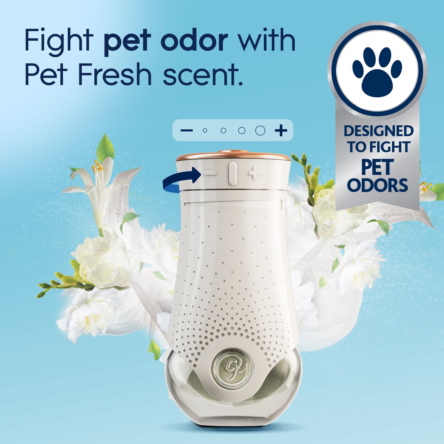 Glade Plug In Scented Oil Warmer & Refill - Pet Fresh