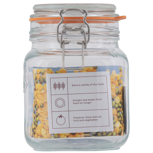 Kilner Square Clip Top Storage Jar