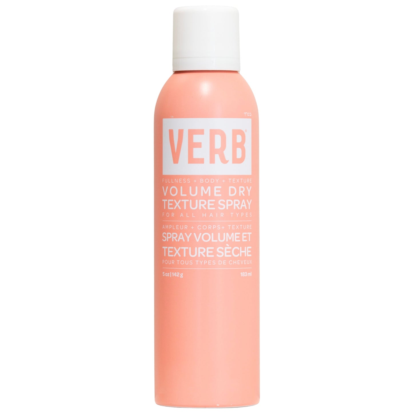 Verb Volume Dry Weightless Texture Hairspray