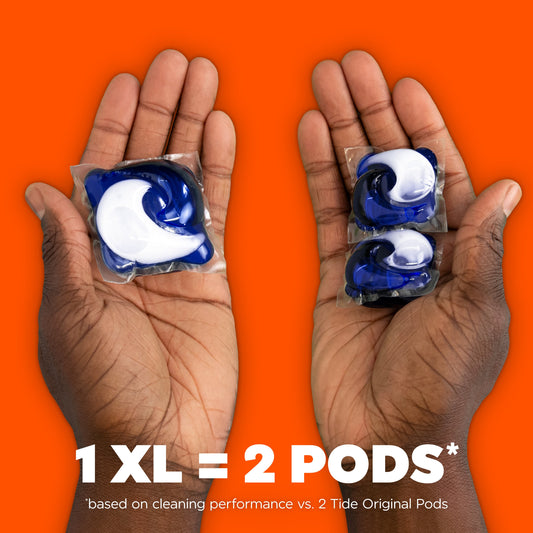 Tide Oxi Boost Power PODS Laundry Detergent Pacs Set-In Stain Removal + Oxi Power