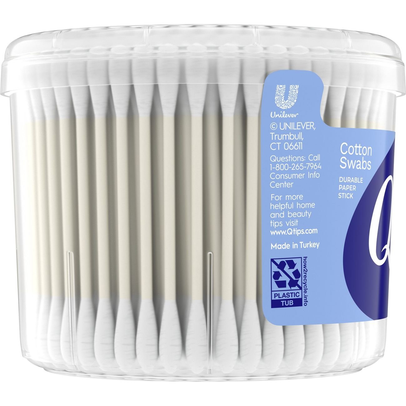 Q-tips Orginal Cotton Swabs Tub