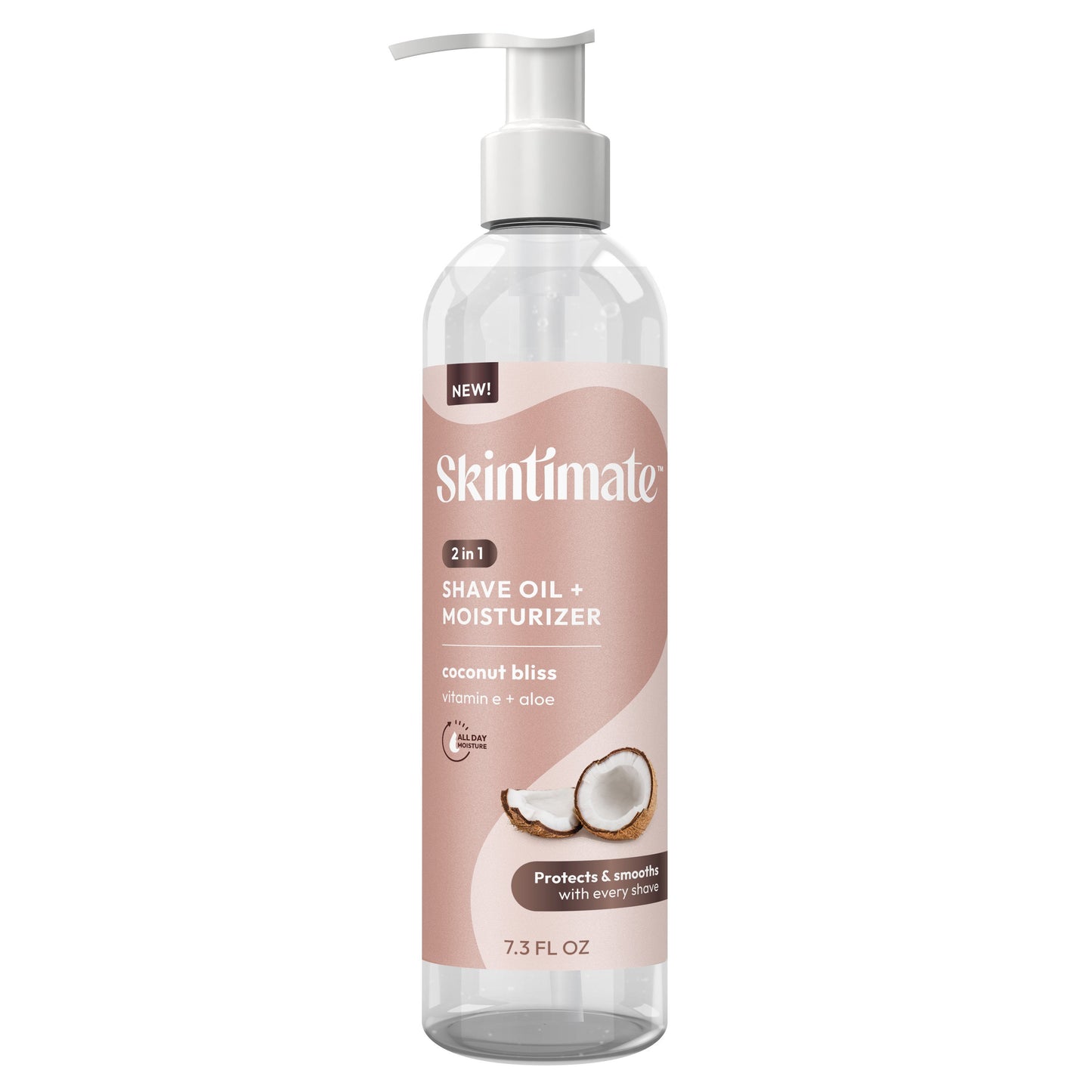 Skintimate 2-in-1 Shave Oil & Moisturizer - Coconut Bliss