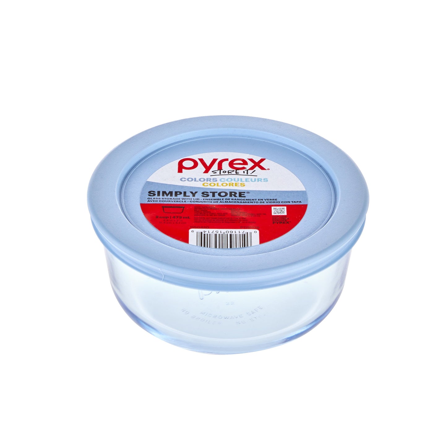 Pyrex Round Food Storage Container - Blue