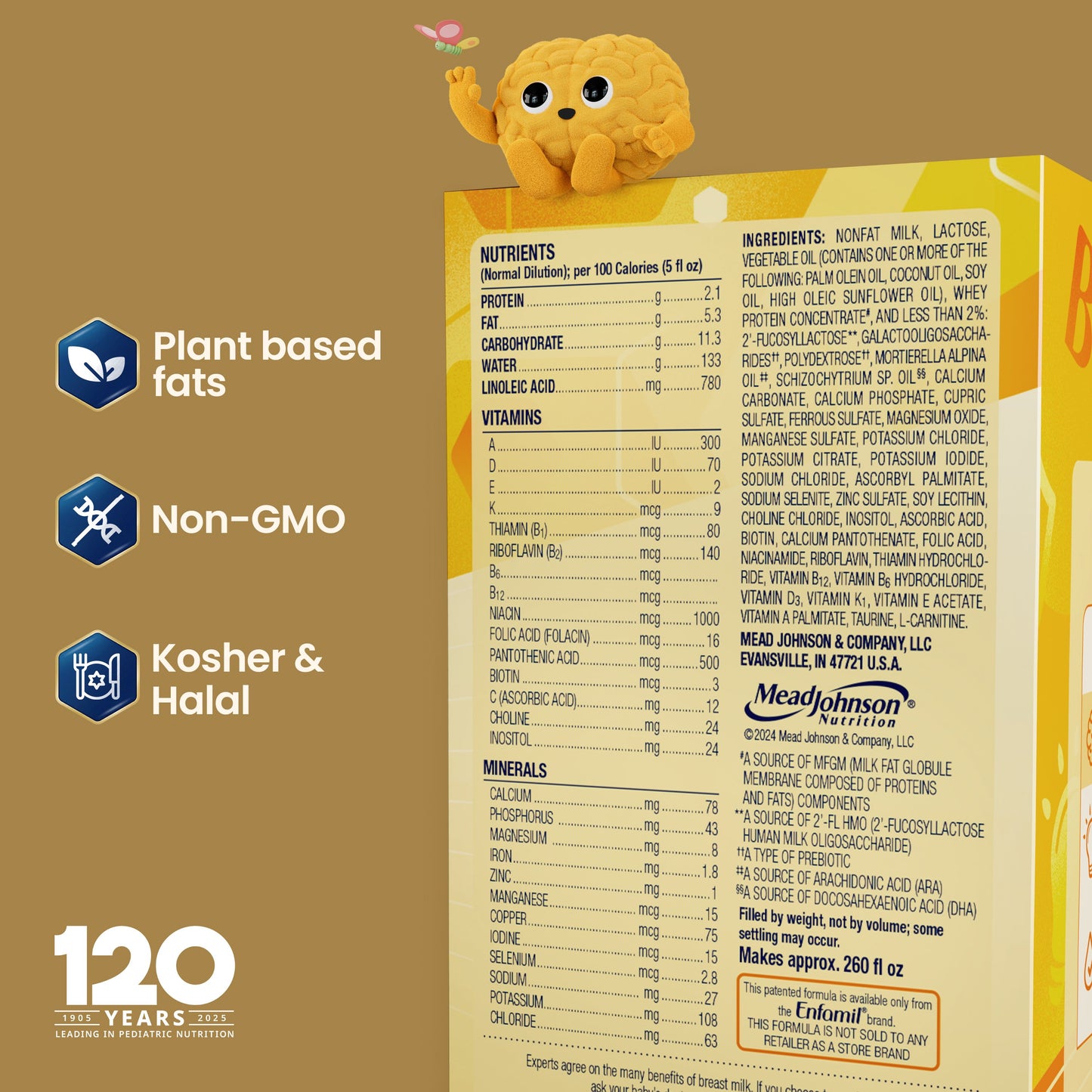 Enfamil NeuroPro Baby Formula Refill - Brain Building Duo DHA & MFGM