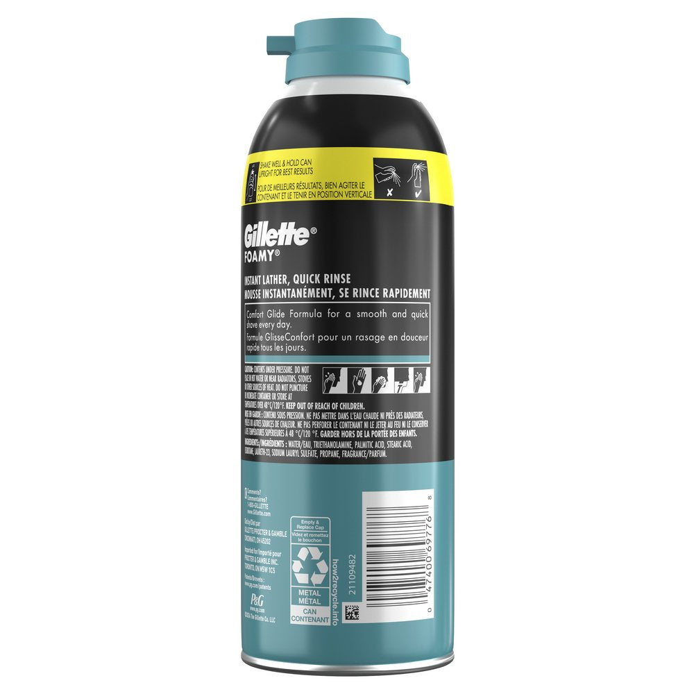 Gillette Foamy Men's Sensitive Shave Cream