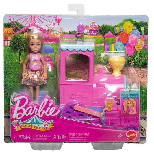 Barbie Day at the Fair Carnival Train Chelsea Doll Playset