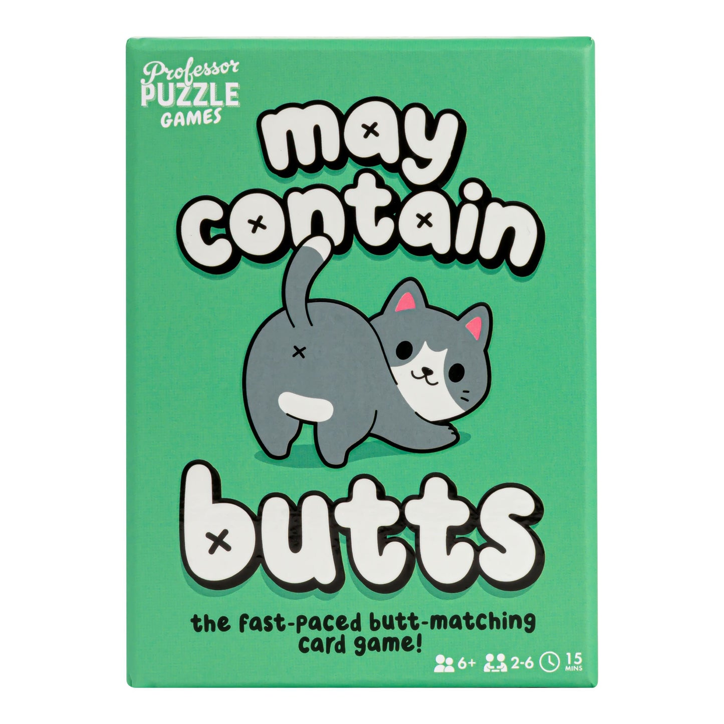 Professor Puzzle May Contain Butts Matching Card Game