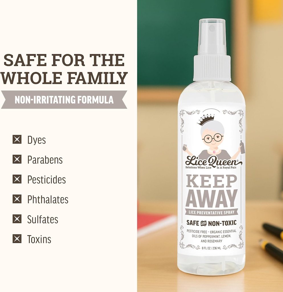 Lice Queen Non-Toxic Keep Away Lice Preventative Spray