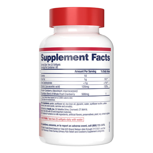 Azo Daily Cranberry Urinary Tract Health - Softgels