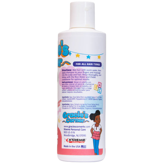 Gracie's Corner Kids Sulfate Free Rice Water Cleansing Shampoo - Sugar Cookie