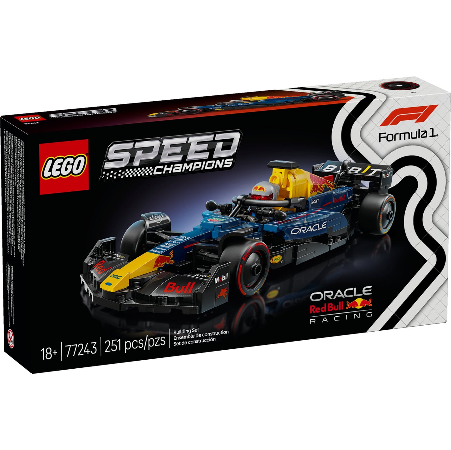 LEGO Speed Champions Oracle Red Bull Racing RB20 F1 Race Car Set
